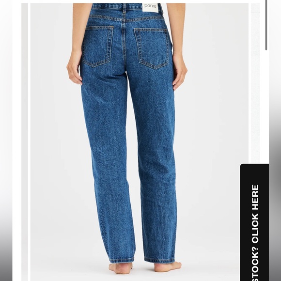 SOLD OUT PARKE classic straight jean - Picture 2 of 5